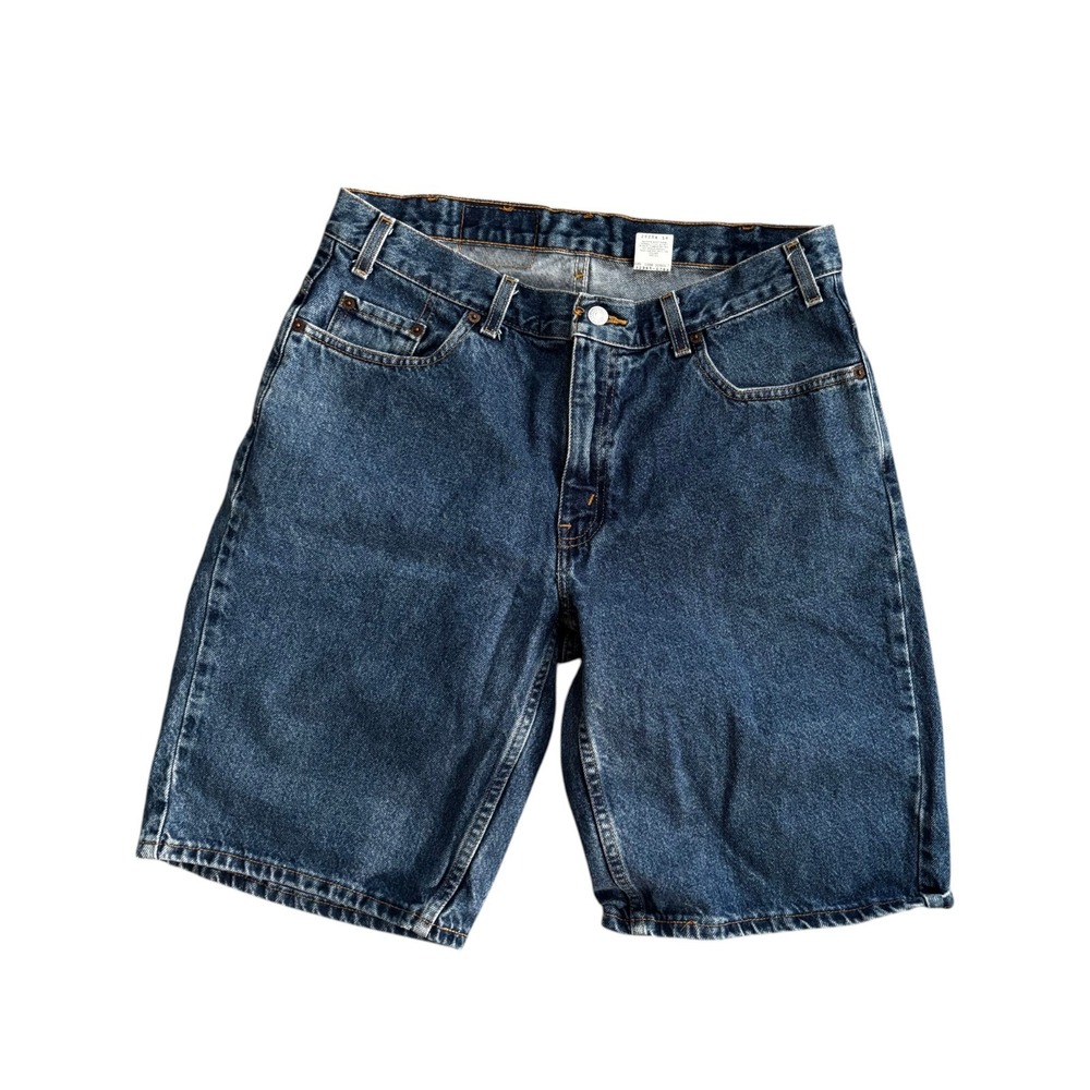 Levi's Husky Relaxed Fit Men's Denim Short Dark Wash Cotton Size 33 - Picture 2 of 5